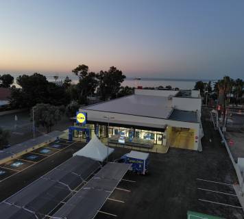 LIDL store in Ayios Athanasios